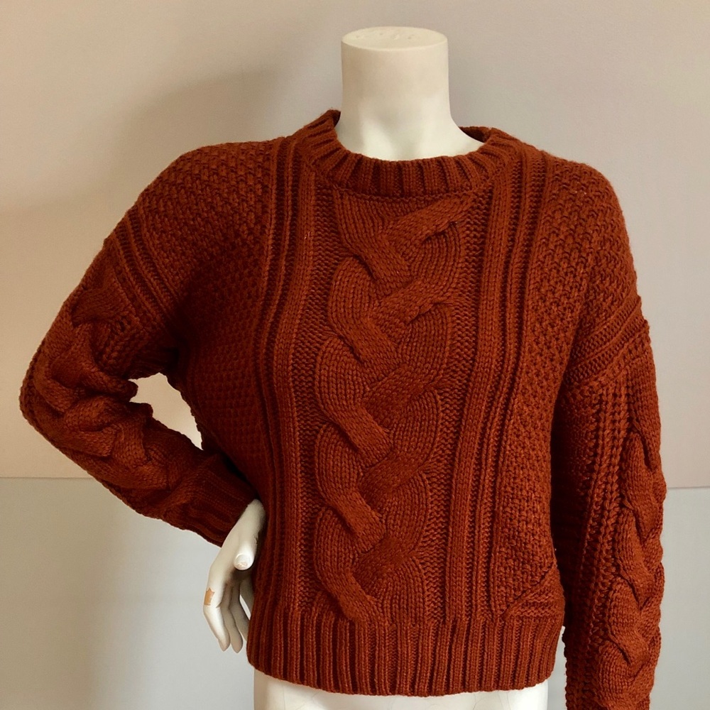Cute and Comfy Woven Sweater
